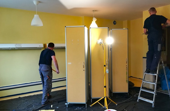 Remont na salach chorych Remont sal chorych